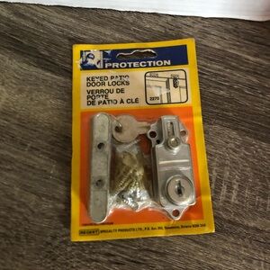 Keyed Patio Door Lock